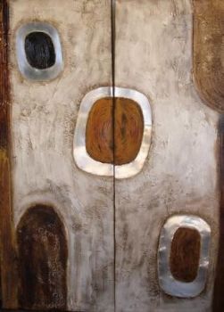 "Rusted Abstract 1&2"