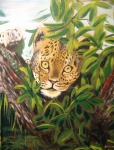 "Staring Leopard"