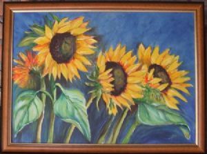 "Summer Sunflowers"