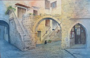 "Home Through the Archway - Trogir"