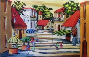 "Street Scene with Children"