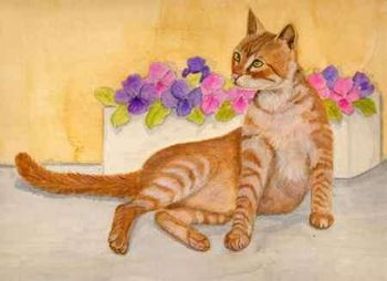 "Ginger and Petunias"