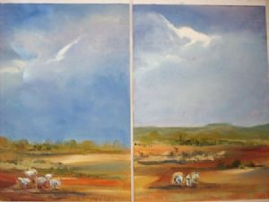 "Karoo Sheep (set of two)"