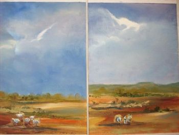 "Karoo Sheep (set of two)"