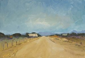 "The road leaving Otavi"