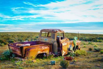 "10909. Old Chev Truck"