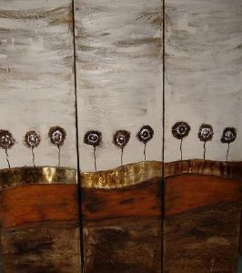 "Copper landscape 1-3"