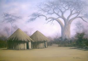 "September Morn, near Maun"