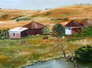 "An African Scene-Black Rock, SA"