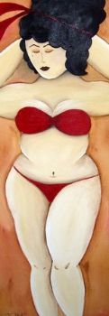 "Fat Olga in bikini"