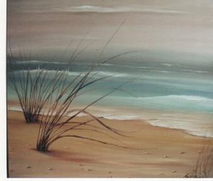 "Grass in the wind"