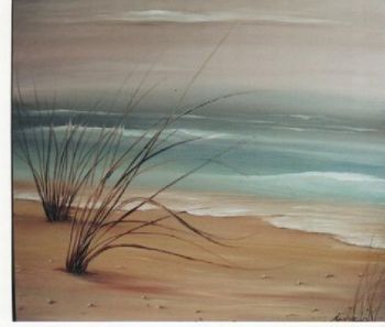 "Grass in the wind"