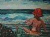 "Boy at the Beach-Seuntjie by Die See"