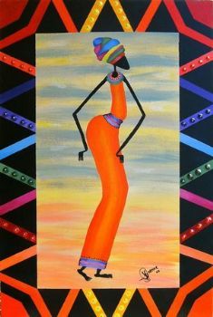 "Orange Stick Lady"