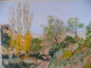 "Lombardy Poplars Clarens"