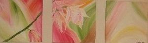"Floral Triptych"