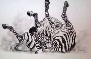 "Zebra in Dust"