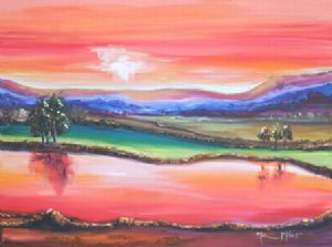 "Coral Sunset"