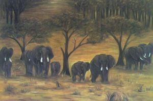 "Elephant Herd"