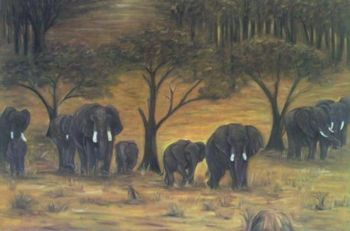 "Elephant Herd"