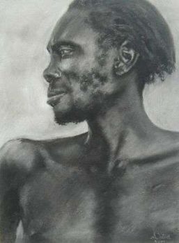 "The African, after Mirella Riccardi"
