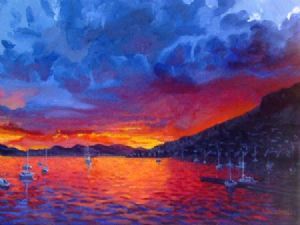 "Yachts in the Harbour"