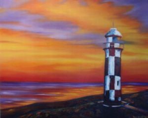 "lighthouse sunrise"