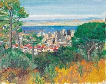 "Table Bay from Kloof Nek, Cape Town"