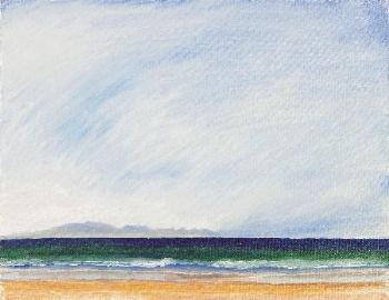 "Fish Hoek beach and Hottentots Holla"