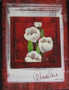 "White Tulips 1"