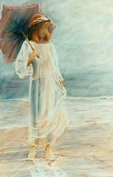 "Girl on Beach"