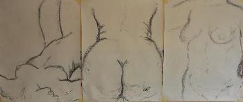 "Uniquely Woman- triptych"