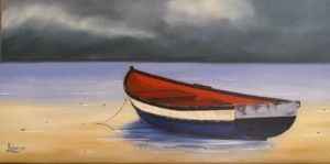 "Awaiting the storm"