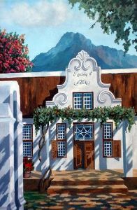 "Cape Dutch Home"