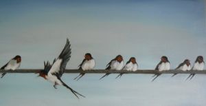 "Swallows on a Wire"