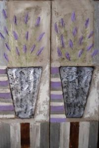"lavender pot plants 1 &2"
