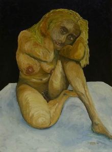 "Blonde nude"