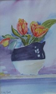 "Tulips in a jug"