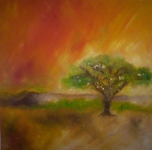 "Orange Landscape"