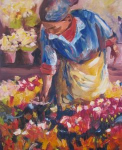 "Flower girl of Adderley street nr 2"