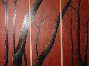 "Red Trees 1"