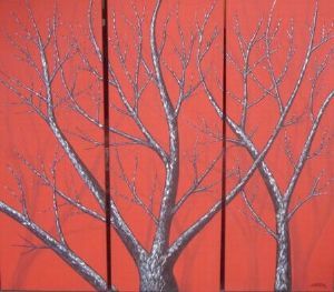 "Red Trees 2"