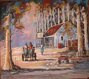"Landscape Donkey"