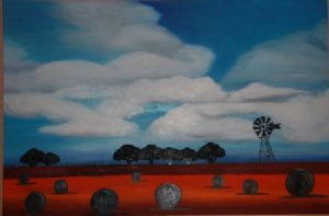 "Cloudy Freestate landscape"