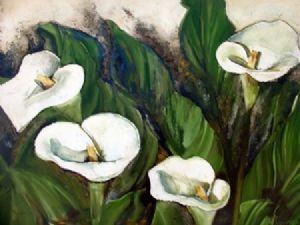 "Arum Lilies"