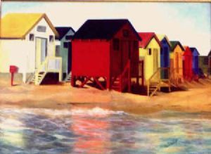 "Muizenberg Beach Huts"
