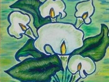 "Arum Lilies 1"