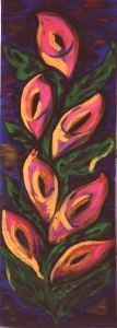 "Pink Arum Lilies"