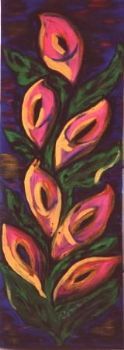"Pink Arum Lilies"