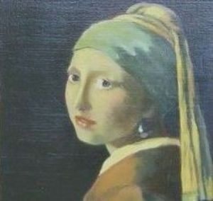 "Girl with earring"